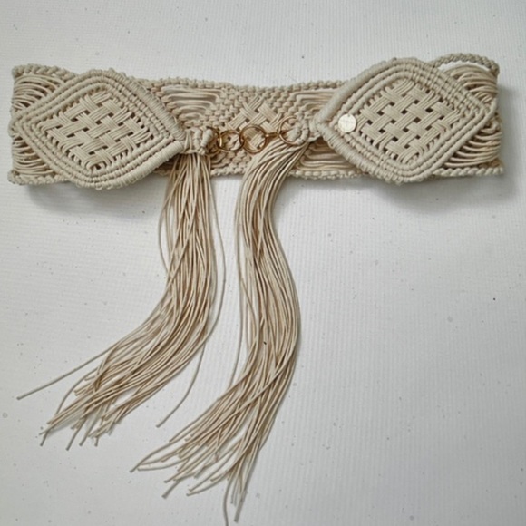 Free People Accessories - Free People x Oropendola Dual Macrame Belt